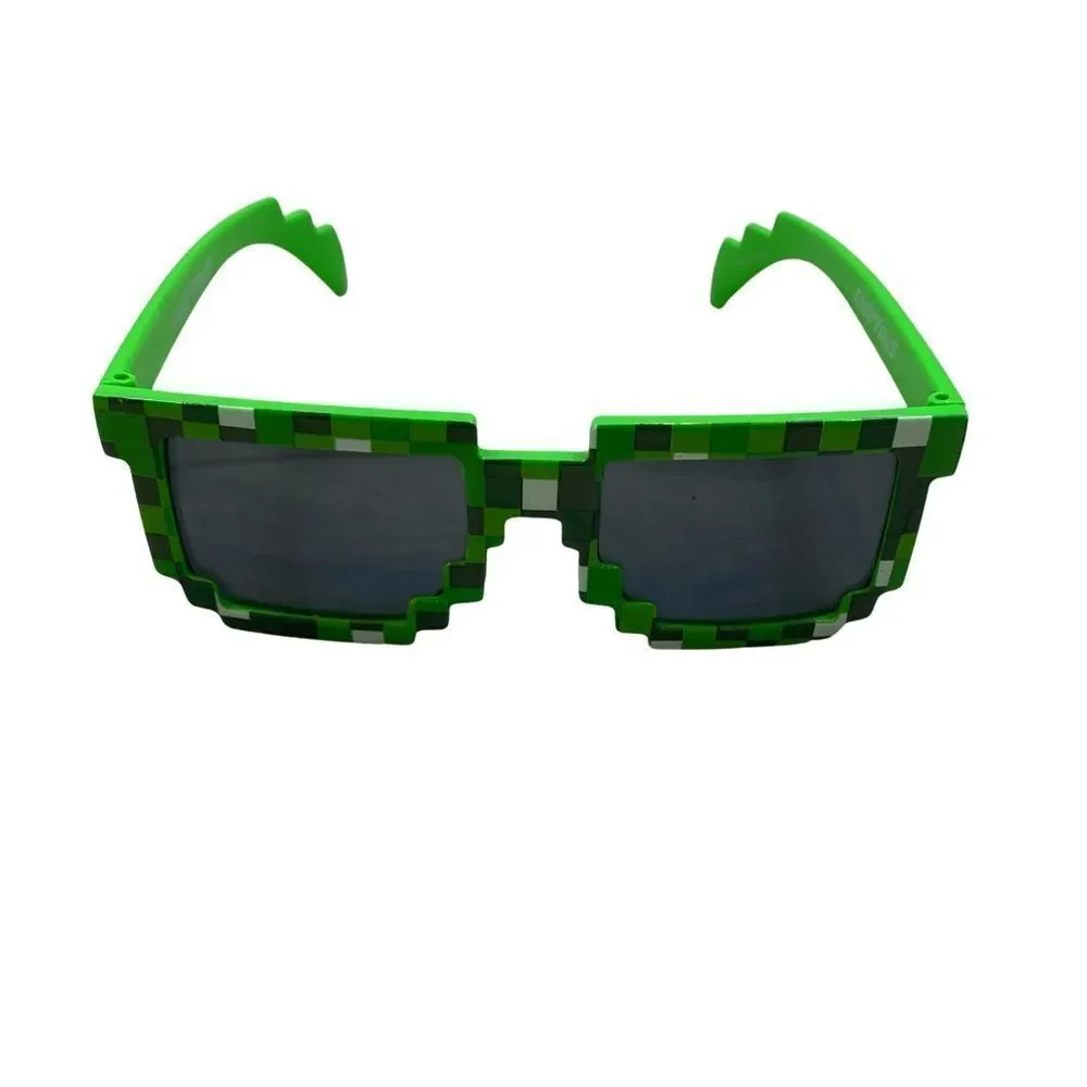 Bid Kids Ender Toys Brand Green‎ Pixel Minecraft Sunglasses